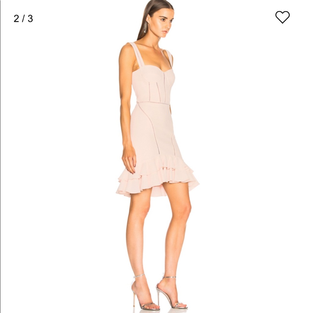 Jonathan Simkhai Seersucker Bustier Mini Dress - Picture 3 of 8